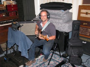Jeff in Recording Studio