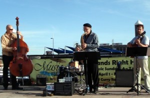 Jeff Lauffer playing at Tempe Marina, Tempe AZ